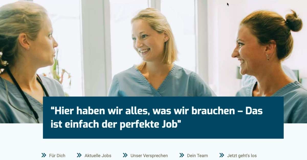 DIe Karriereseite der Zahnarztpraxis Zahnärzte am Lutherplatz in Langen: junge Frauen unterhalten sich
